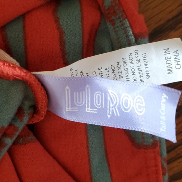 5 Pk Lularoe Tc Leggings - Picture 8 of 8